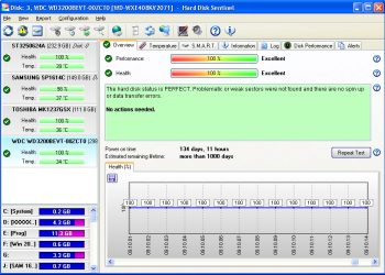 Hard Disk Sentinel Standard v5.6 Free – Professional SSD and HDD monitoring software