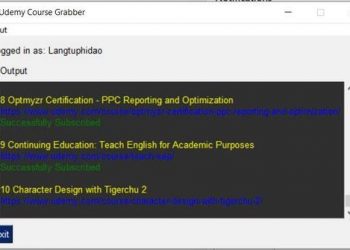 Udemy Course Grabber – Tool automatically adds free Udemy courses to your account